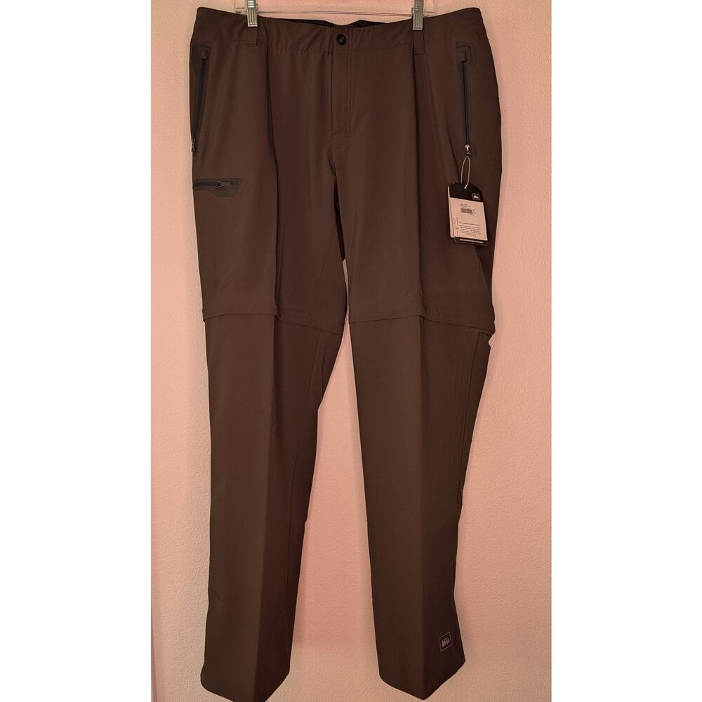 REI Co-Op NWT Men's Endeavor Convertible Pants XL 34" Long Outdoor Hiking Active